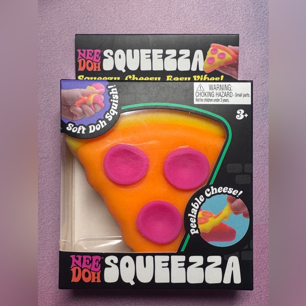 Needoh Squeezza Pizza Squishy